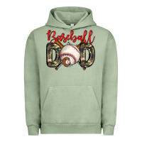 Pigment Oil Green baseball dad Urban Hoodie - Zillion Design Studio