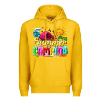 Lemon summer camping Premium Hoodie - texasbilliewilder