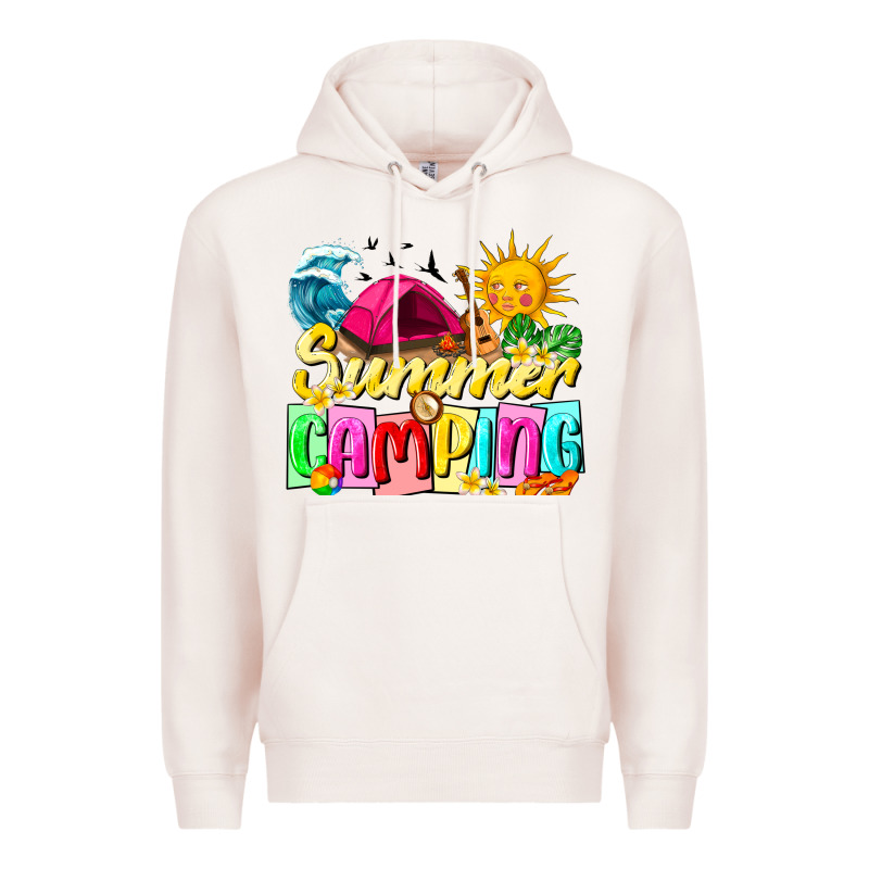 Summer Camping Premium Hoodie by texasbilliewilder | Teevron