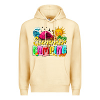 Pina Colada summer camping Premium Hoodie - texasbilliewilder