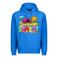 True Royal summer camping Premium Hoodie - texasbilliewilder