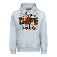Heather Grey one dope teacher Urban Hoodie - texasbilliewilder