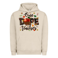 Pigment French Oak one dope teacher Urban Hoodie - texasbilliewilder