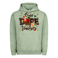 Pigment Oil Green one dope teacher Urban Hoodie - texasbilliewilder
