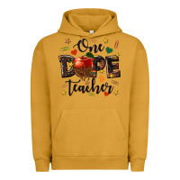 Pigment Peanut Butter one dope teacher Urban Hoodie - texasbilliewilder