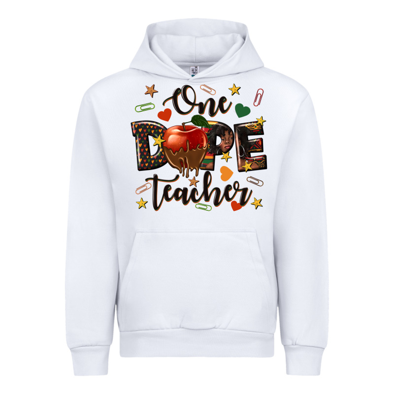 One Dope Teacher Urban Hoodie by texasbilliewilder | Teevron