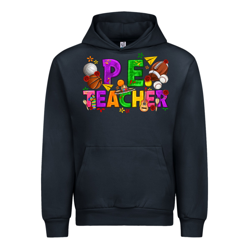 P.e. Teacher Cinco De Mayo Urban Hoodie by texasbilliewilder | Teevron
