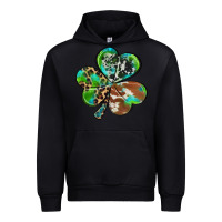 Black western shamrock Urban Hoodie - RanaPortraitStore