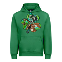 Emerald western shamrock Urban Hoodie - RanaPortraitStore