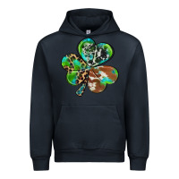 Navy western shamrock Urban Hoodie - RanaPortraitStore