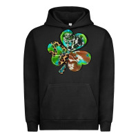 Pigment Black western shamrock Urban Hoodie - RanaPortraitStore
