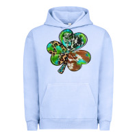 Pigment Grape Ice western shamrock Urban Hoodie - RanaPortraitStore