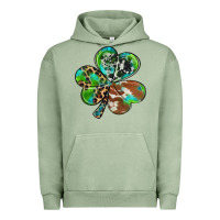 Western Shamrock Urban Hoodie | Teevron