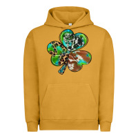 Pigment Peanut Butter western shamrock Urban Hoodie - RanaPortraitStore