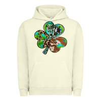 Pigment Pistachio western shamrock Urban Hoodie - RanaPortraitStore