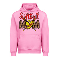 Fuchsia Pink softball mom Urban Hoodie - Zillion Design Studio