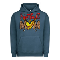 Pigment Midnight Navy softball mom Urban Hoodie - Zillion Design Studio