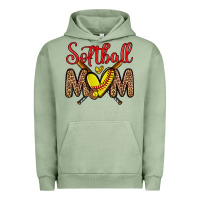 Pigment Oil Green softball mom Urban Hoodie - Zillion Design Studio