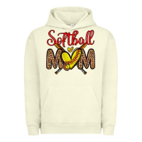 Pigment Pistachio softball mom Urban Hoodie - Zillion Design Studio