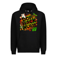 Black dope black nurse Premium Hoodie - Zillion Design Studio