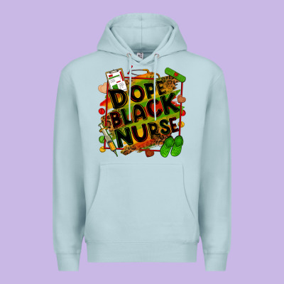 Dope Black Nurse Premium Hoodie Designed By Zillion Design Studio