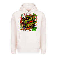 Pale Pink dope black nurse Premium Hoodie - Zillion Design Studio