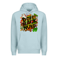 Blue Mist dope black nurse Premium Hoodie - Zillion Design Studio