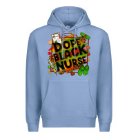 Colony Blue dope black nurse Premium Hoodie - Zillion Design Studio