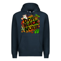 Navy dope black nurse Premium Hoodie - Zillion Design Studio
