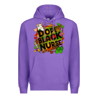Purple dope black nurse Premium Hoodie - Zillion Design Studio