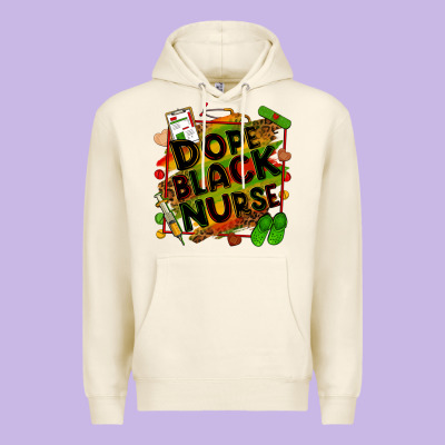 Dope Black Nurse Premium Hoodie Designed By Zillion Design Studio