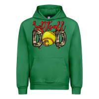 Emerald softball dad Urban Hoodie - Zillion Design Studio