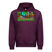 Mauve Wine para professional Urban Hoodie - texasbilliewilder
