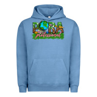 Pigment Pebble Blue para professional Urban Hoodie - texasbilliewilder