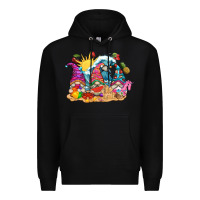 Black summer gnome tbw Premium Hoodie - texasbilliewilder