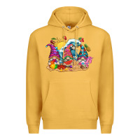 Mustard summer gnome tbw Premium Hoodie - texasbilliewilder