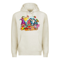 Oatmeal Heather summer gnome tbw Premium Hoodie - texasbilliewilder