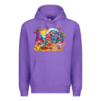 Purple summer gnome tbw Premium Hoodie - texasbilliewilder