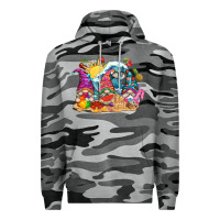 Slate Camo summer gnome tbw Premium Hoodie - texasbilliewilder