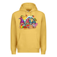 Antique Gold summer gnome tbw Premium Hoodie - texasbilliewilder
