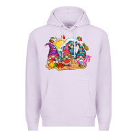 Lilac summer gnome tbw Premium Hoodie - texasbilliewilder
