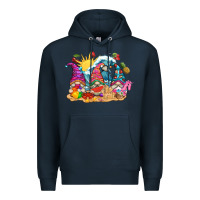Navy summer gnome tbw Premium Hoodie - texasbilliewilder