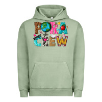 Pigment Oil Green para crew Urban Hoodie - texasbilliewilder