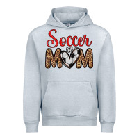 Heather Grey soccer mom Urban Hoodie - Zillion Design Studio