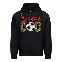 Black soccer dad Urban Hoodie - Zillion Design Studio