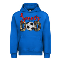 Cobalt soccer dad Urban Hoodie - Zillion Design Studio