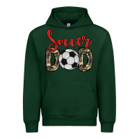 Forest Green soccer dad Urban Hoodie - Zillion Design Studio