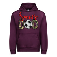 Mauve Wine soccer dad Urban Hoodie - Zillion Design Studio