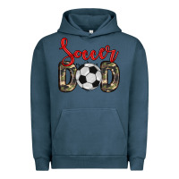 Pigment Midnight Navy soccer dad Urban Hoodie - Zillion Design Studio