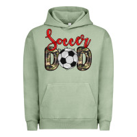 Pigment Oil Green soccer dad Urban Hoodie - Zillion Design Studio
